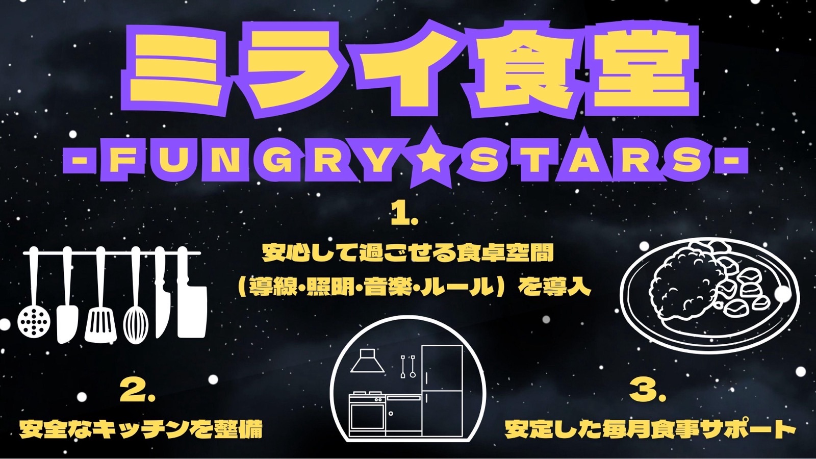 ミライ食堂 FUNGRY★STARS